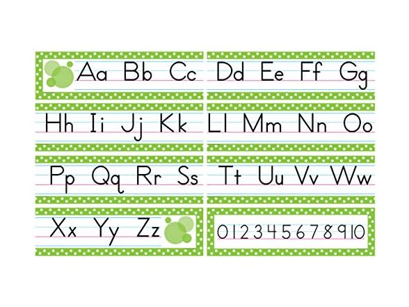 Teacher Created Resources Traditional Printing, Green