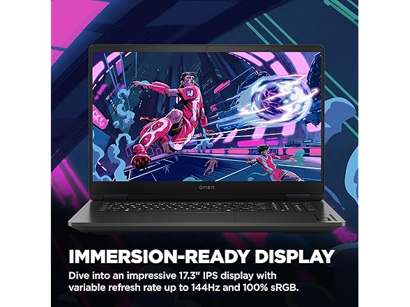 HP OMEN 17.3" FHD AMD Ryzen 7 350 Laptop