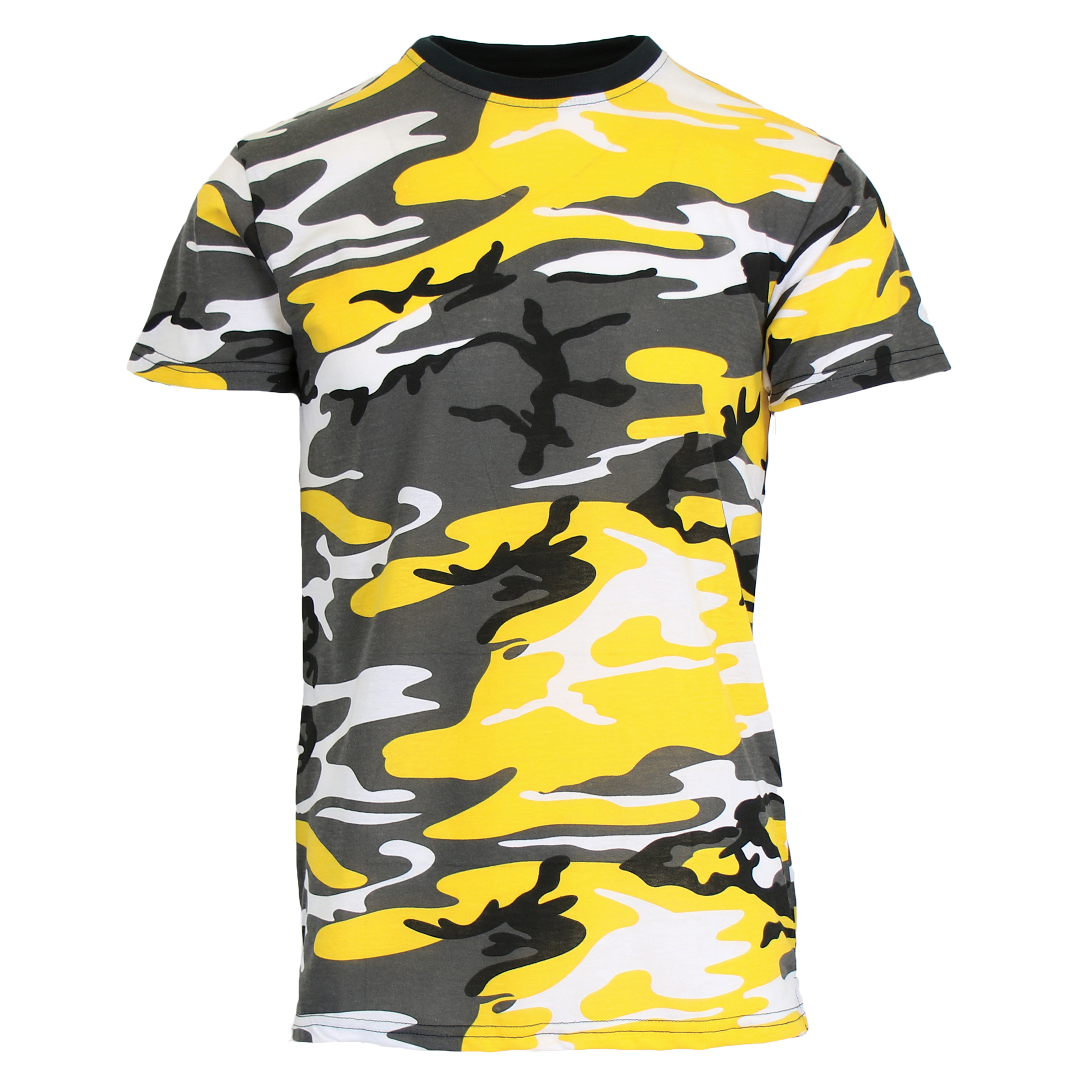 1 & 3Pk Mens S/S Crew Neck Camo Tee - Gallery 33