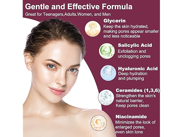 GEBEATY Skin Care Set for Pore Minimizing