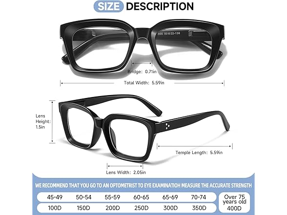 Celng Oversized Readers 3pk 3.5x