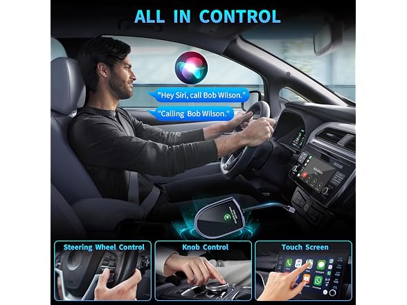ALES Wireless CarPlay Adapter for iPhone