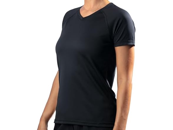Kanu Black Classic Swim Tee (S)