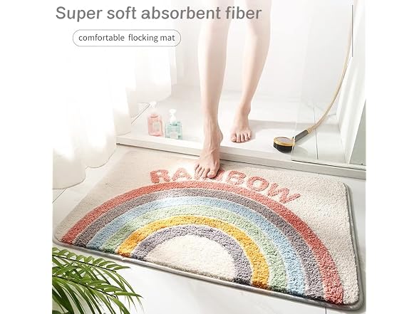 Bath Mat Rugs, Super Absorbent Floor Mat