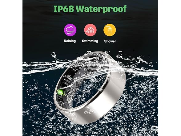 FAHKNS Smart Health Ring for Women