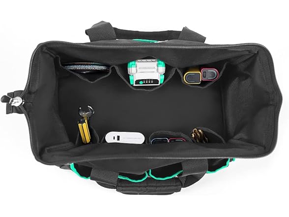 Litheli Tough Tool Bag 16-inch, Close Top