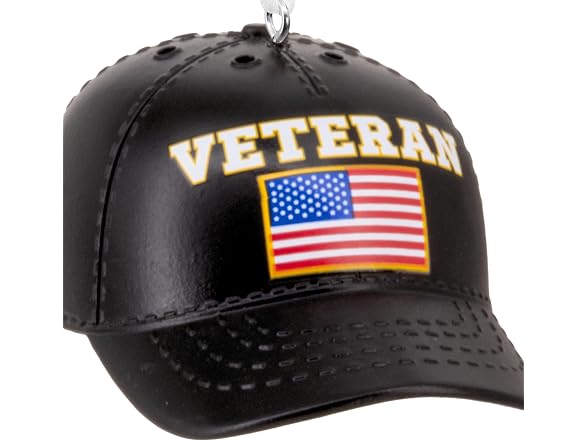 Hallmark Christmas Ornament, Veteran Hat