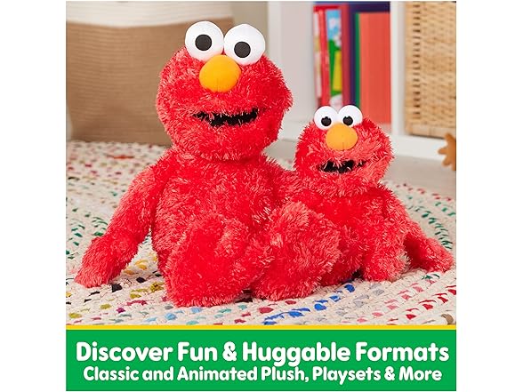GUND Sesame Street Official Elmo Hug-a-Moves Plush