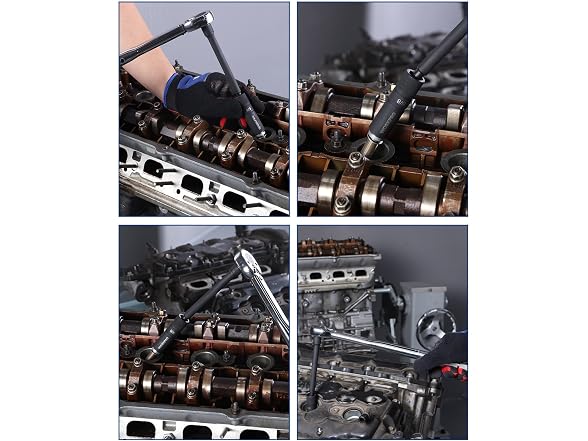 WORKPRO 5/8" Swivel Magnetic Spark Plug Socket