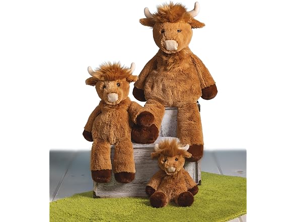 Mary Meyer Stuffed Big Hagrid Highland Cow 19 IN