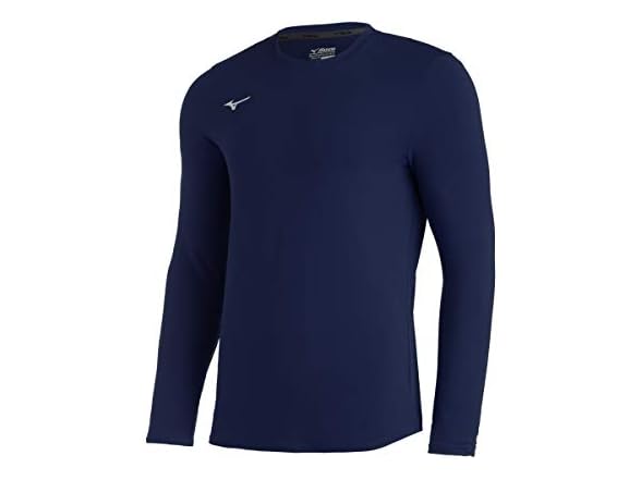 Mizuno Men's Comp Diamond Long sleeve Crew (S)