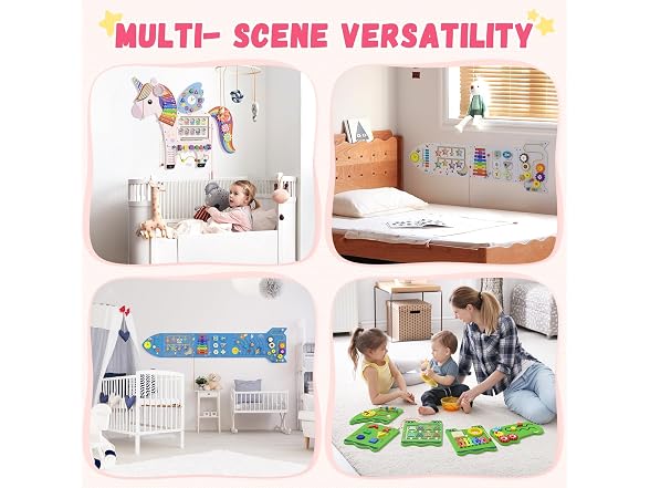 Unicorn Sensory Wall Panel
