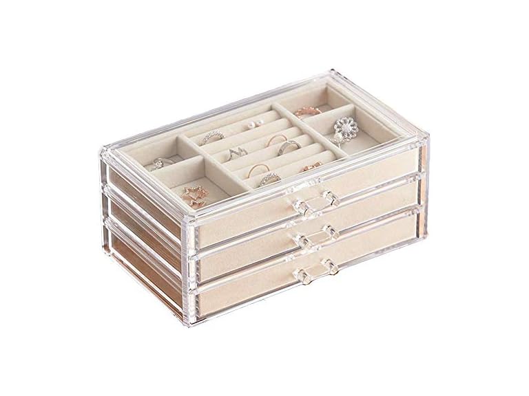 Acrylic Jewelry Organizer Box