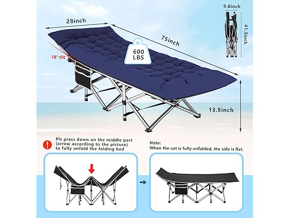 HABUTWAY Camping Cots for Adults
