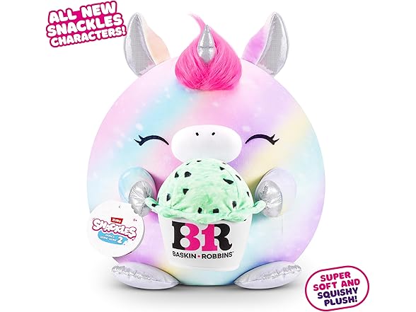Snackles Series 2 16" Cuddly Squishy
