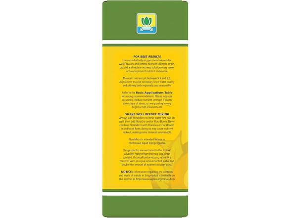 General Hydroponics Fertilizer System Trial Pack 