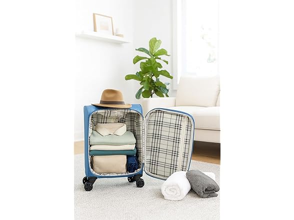 World Traveler Dejuno Cirrus 3-Piece Luggage Set - Blue