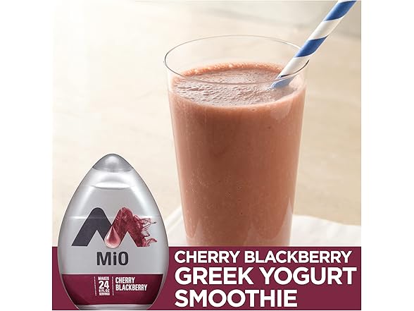 1CT Mio Cherry Blackberry Flavored