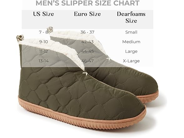 Dearfoams Men's Bootie Loden (S)