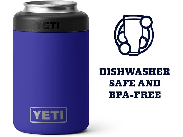 YETI Rambler 12oz Colster Can Insulator, Offshore Blue