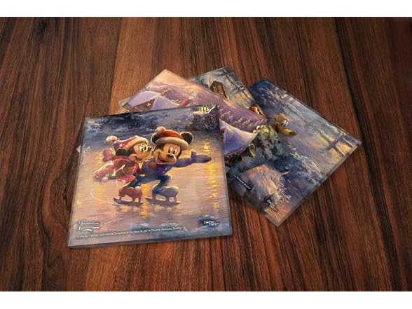 Disney Mickey and Minnie Mouse Coaster Set