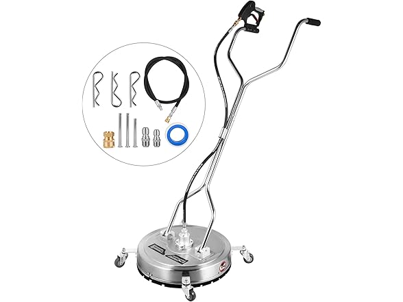 VEVOR Pressure Washer Surface Cleaner, 23in