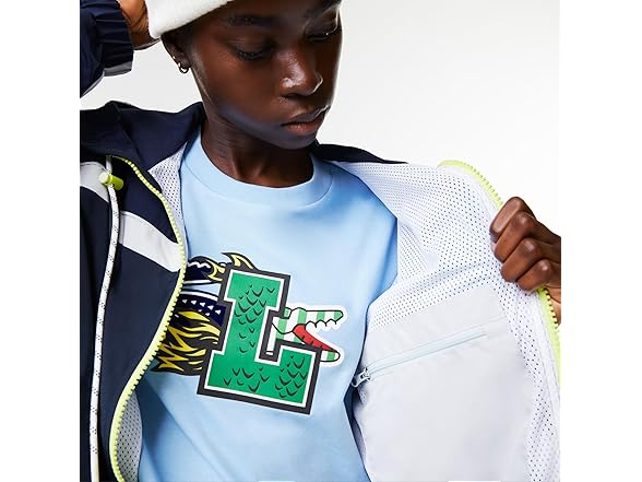 Lacoste Unisex Holiday Patchwork Jacket (S)