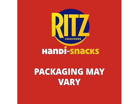 20PK Handi-Snacks RITZ Crackers 'N Cheesy Dip Snacks