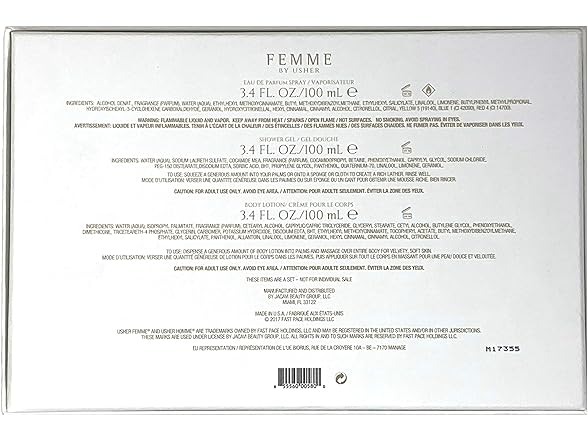 Usher Usher Femme Gift Set for Women - Eau De