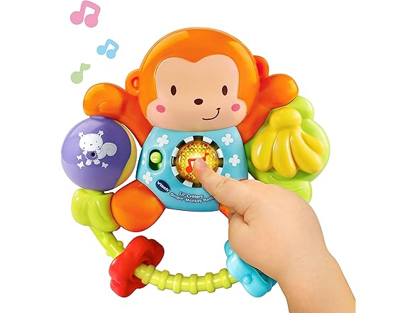 VTech Lil' Critters Singin' Monkey Rattle