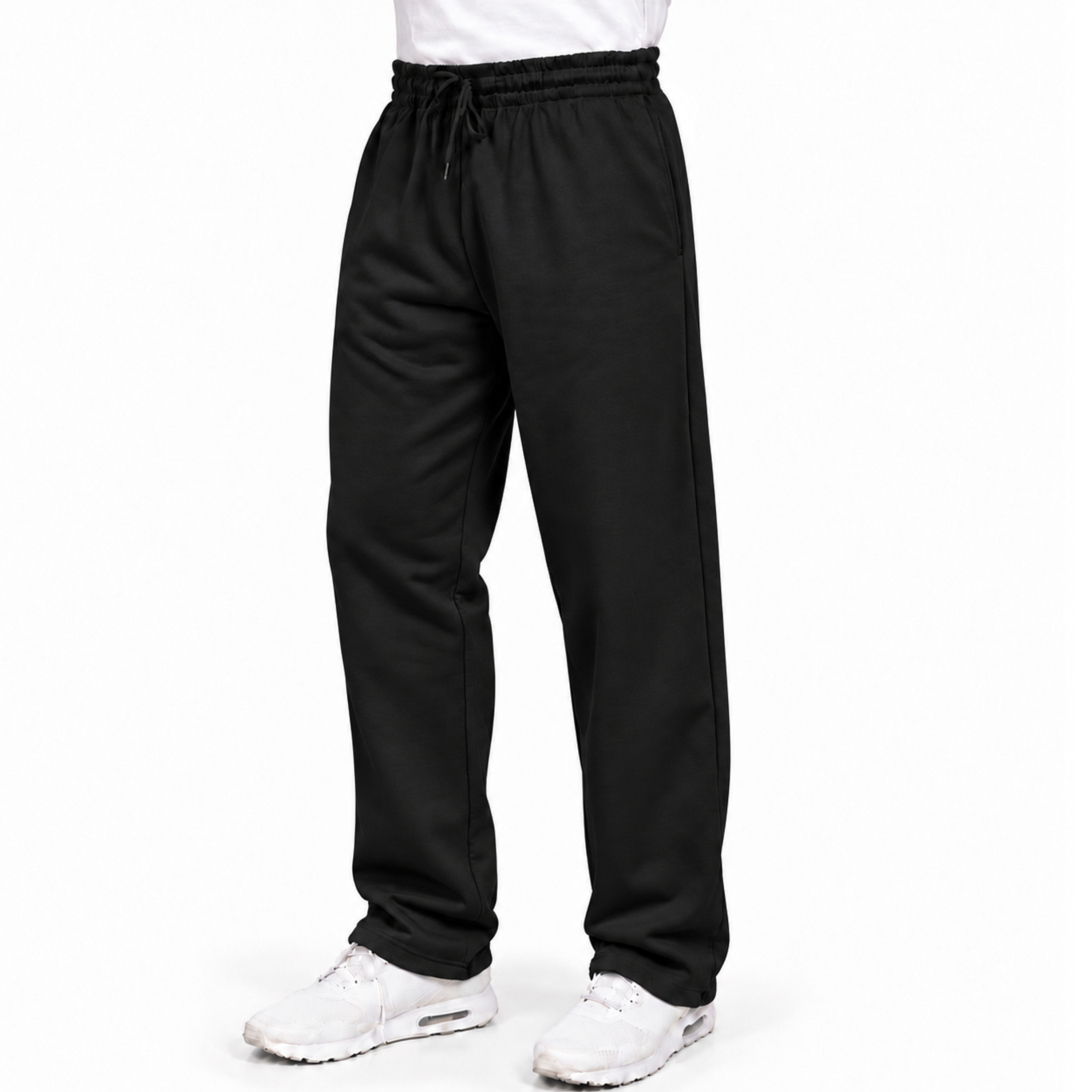 4Pk Mens Open Bottom Sweatpants - Gallery 22