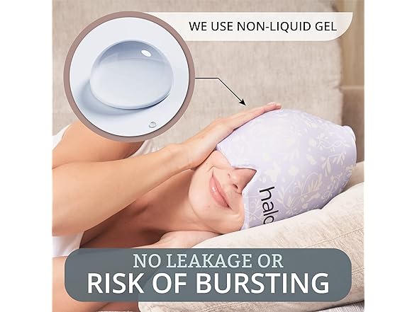 MyHalos Migraine Relief Cap Violet