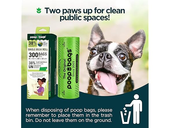The Original Poop Bags® USDA Certified 3