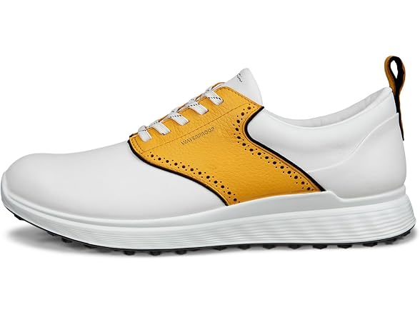 Ecco Men Casual Saddle Waterproof Golf Shoe