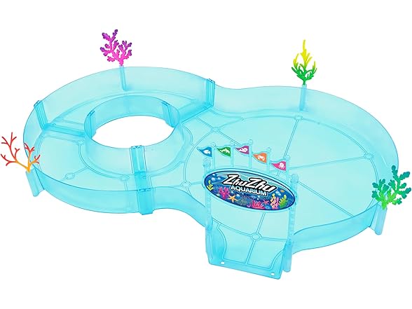 ZhuZhu Aquarium Starter Set with 2 Motorized Fish