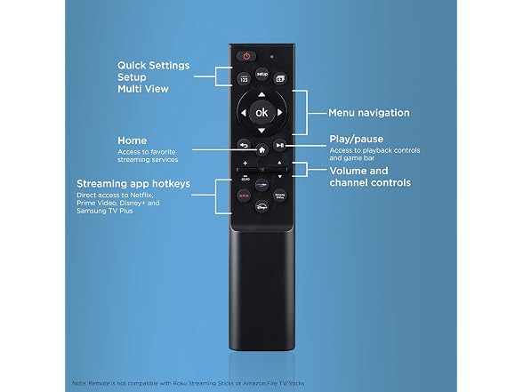 UltraPro Samsung TV Remote Control Replacement
