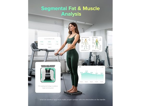 RunStar Smart Scale for Body Weight Full Body