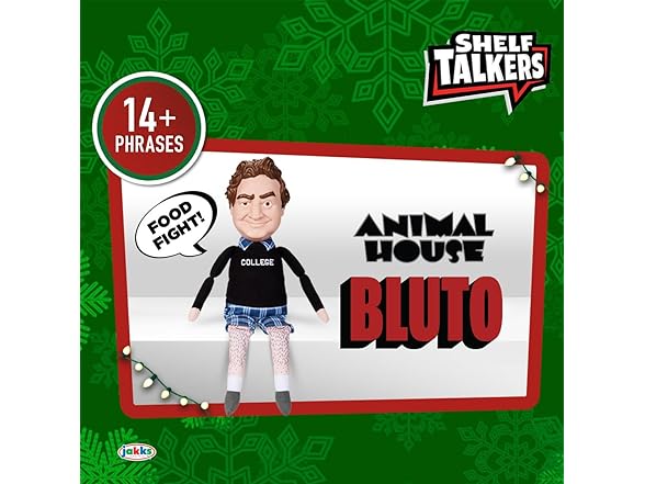 Shelf Talkers 12" Talking Plush Bluto