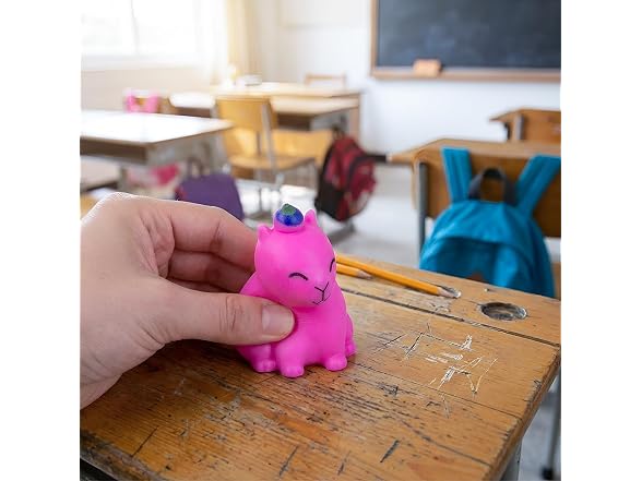 Mini Capybara Squeezy Figurines - 1" (100 Pcs.)