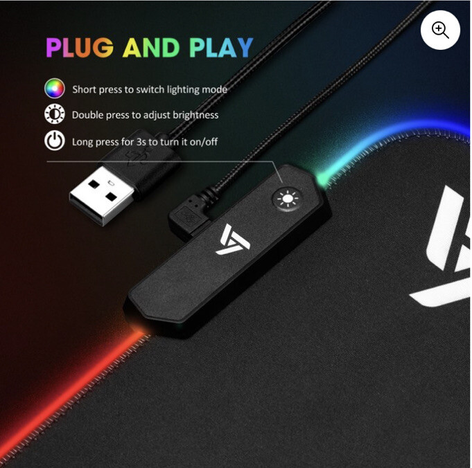 RGB Gaming Mouse Pad Large - Gallery 10