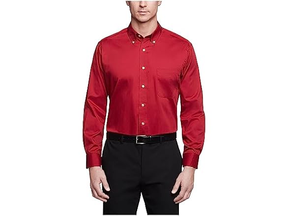 Van Heusen Dress Shirt (XXXL) Scarlet