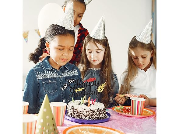 Qoyapow Racing Car Cake Topper