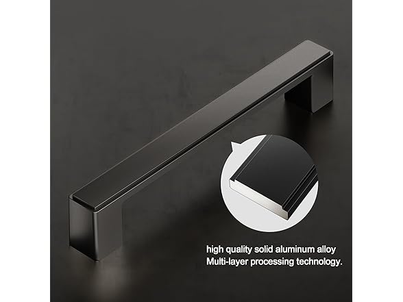 Cobbe 15 Pack Stylish Matte Black Handle