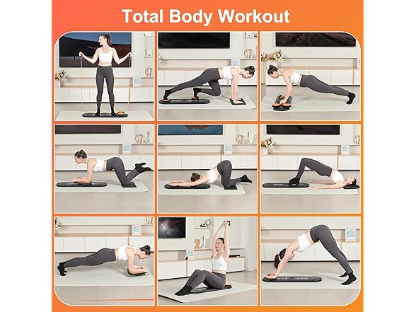 VBZP Portable and Foldable Pilates Board