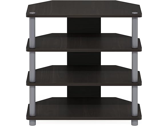 Furinno Turn-N-Tube Easy Assembly 4-Tier Petite Stand