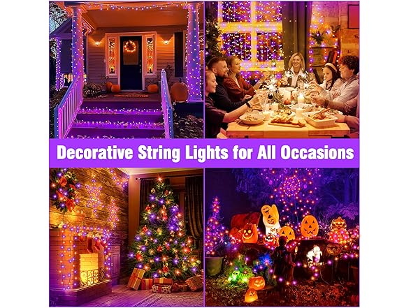 Nisocy BC2351725090003 Halloween String Lights