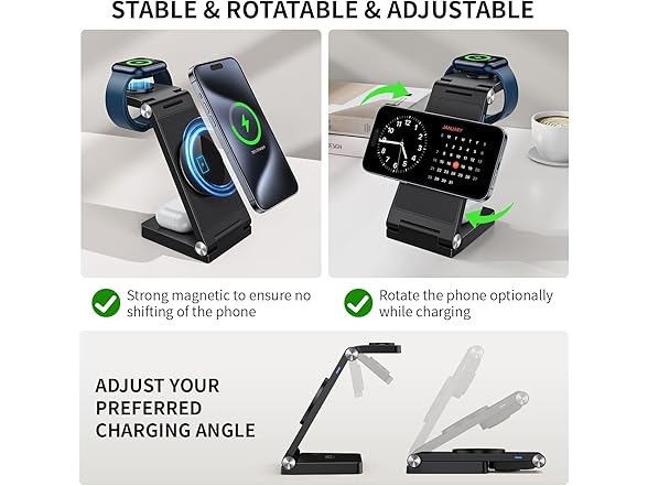 RYND Magnetic 3 in 1 Charger