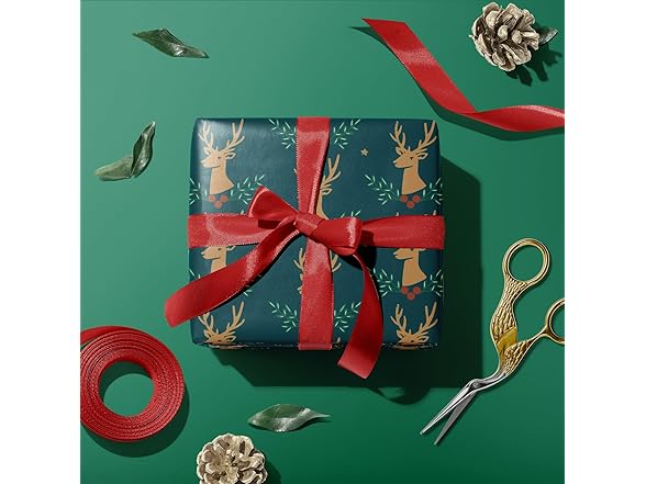 WRAPAHOLIC Christmas Wrapping Paper Roll