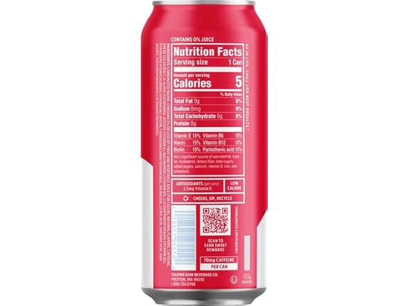 1CT Sparkling Ice Cherry Vanillia, 16 Fl Oz