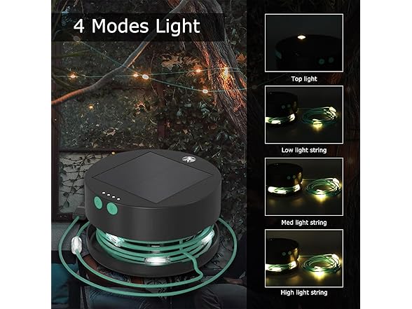 ORTHOEA Solar String Lights